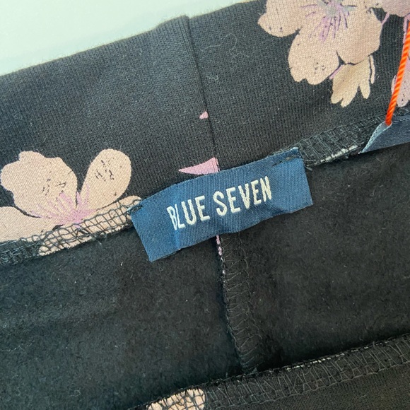 Blue seven black leggings with design - Picture 4 of 5